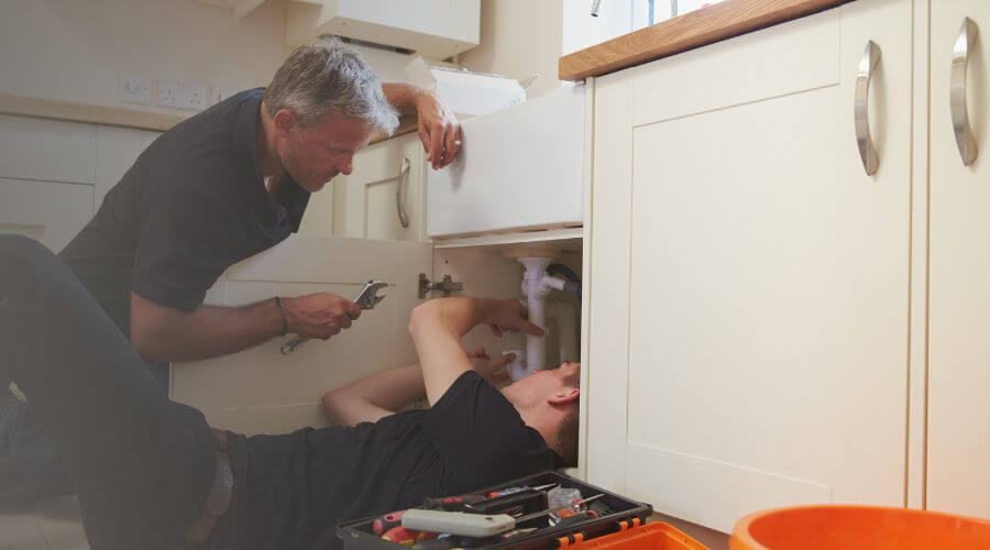Professional burst pipe repair services in Denton, NE